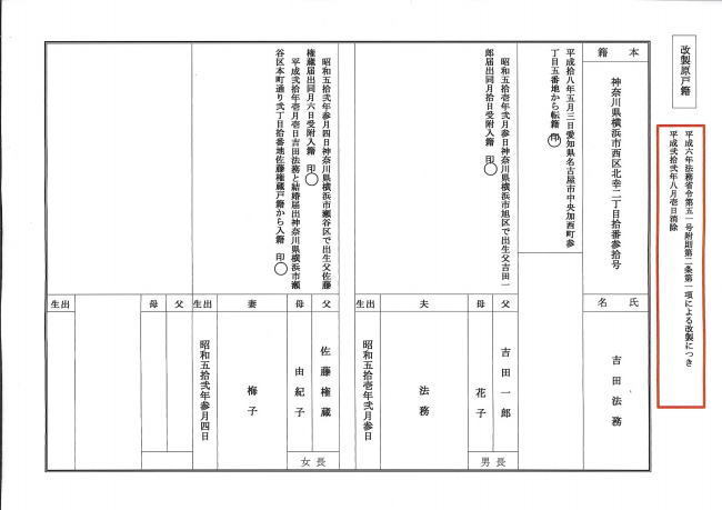 除籍 謄本