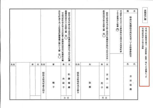 戸籍の集め方